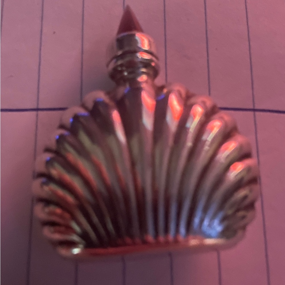 Vintage Shell-Shaped Perfume Bottle